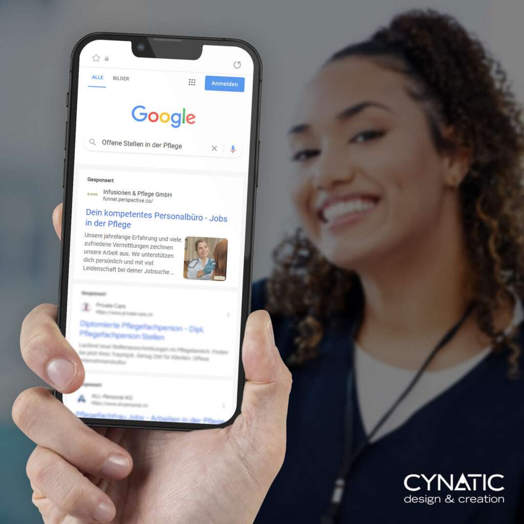 Infusionen und Pflege - Google Ads